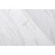 Clearwater 47 X 47 inch White / Brushed Coffee Table